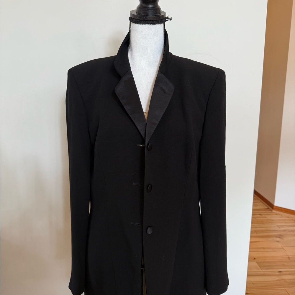 Rare Giorgio Armani Black Blazer-legacy piece - Picture 12 of 13